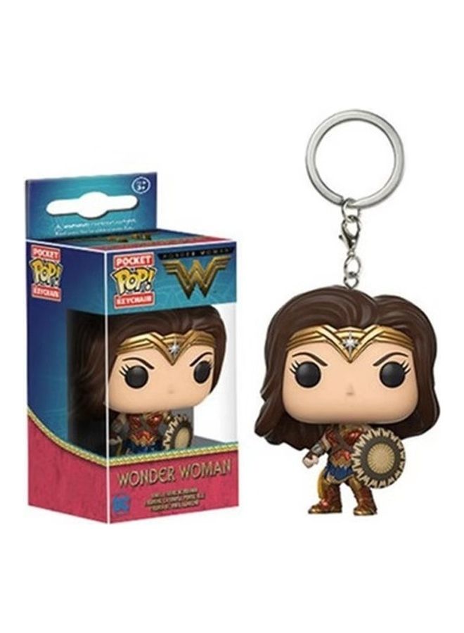 Funko Pop! Wonder Woman Figure Toy Keychain Multicolour  - Image 2