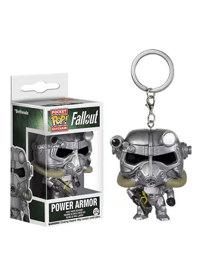 Funko Pop! Radiation Armor Figure Toy Keychain Multicolour - Image 2