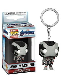 Funko POP! New Iron Man Pendant Figure Toy Keychain Grey/Black 