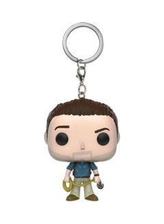 Pop! Uncharted Nathan Draker Figure Toy Keychain Multicolour