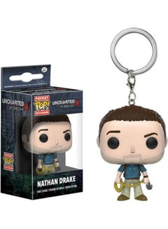 فانكو سلسلة مفاتيح بوب! مجسمة لشخصية في لعبة الفيديو "Uncharted Nathan Draker" متعدد الألوان  - Image 2