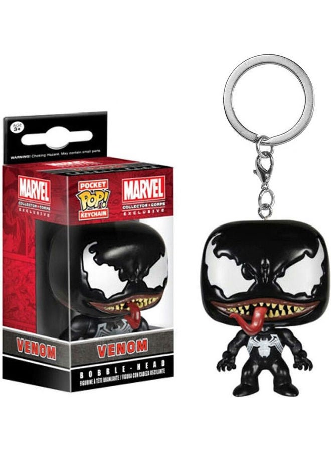 Funko Pop Black Venom Keychain FKP0054A Multicolour  - Image 2