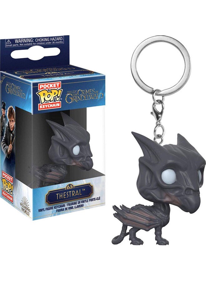 Funko POP! Ye Qi Figure Pendant Toy Keychain Black/Grey 