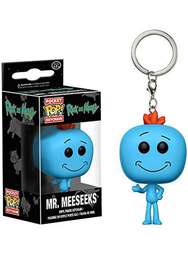 فانكو سلسلة مفاتيح بوب! بمجسم شخصية مستر ميسيكس أزرق/ برتقالي - Image 1