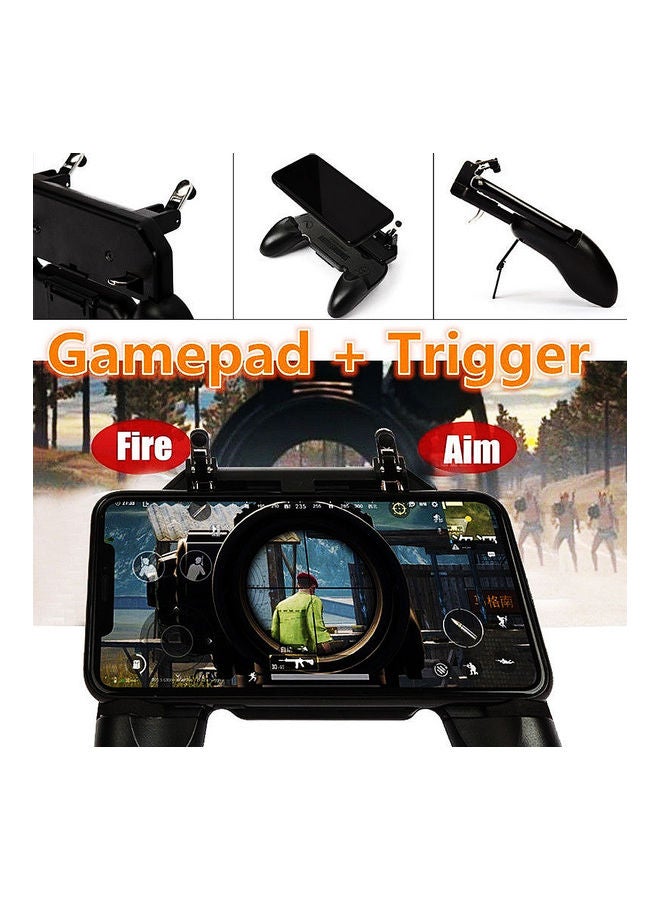 Generic - 4.5-6.5inch Mobile Phone Game Controller Gaming Joystick for PUBG Android iOS - wireless - Image 1