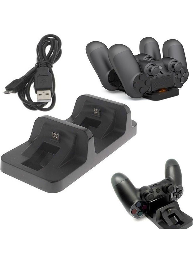Dual USB Charging Dock Stand Cradle Charger Station for PS4 Game Controller - wireless - Image 2