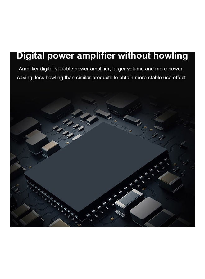 مكبر صوت مزود بمضخم لاسلكي ومحمول XDY37442 أبيض - Image 4