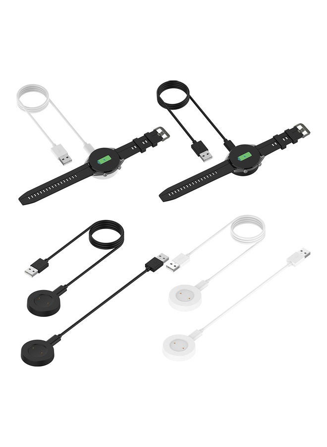 ماركة غير محددة كابل شحن بديل بمنفذ USB لساعة هواوي GT هونر ماجيك أسود  - Image 2