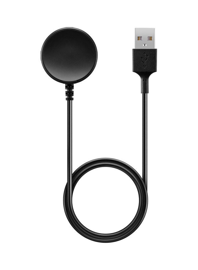 Replacement Charging Pad Charger Cable Cord for Samsung Galaxy Watch Active Black - Image 1