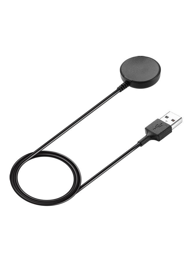 Replacement Charging Pad Charger Cable Cord for Samsung Galaxy Watch Active Black - Image 2