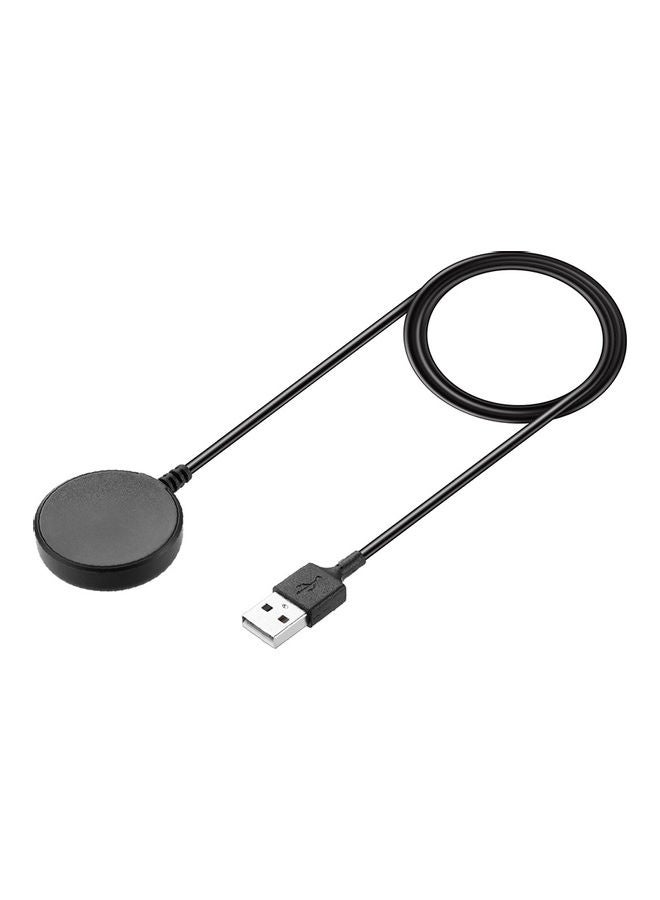 Replacement Charging Pad Charger Cable Cord for Samsung Galaxy Watch Active Black - Image 3