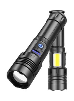 Beauenty Bright Cob Charging Flashlight Black 17.4x4.3x3.5cm  - Image 1