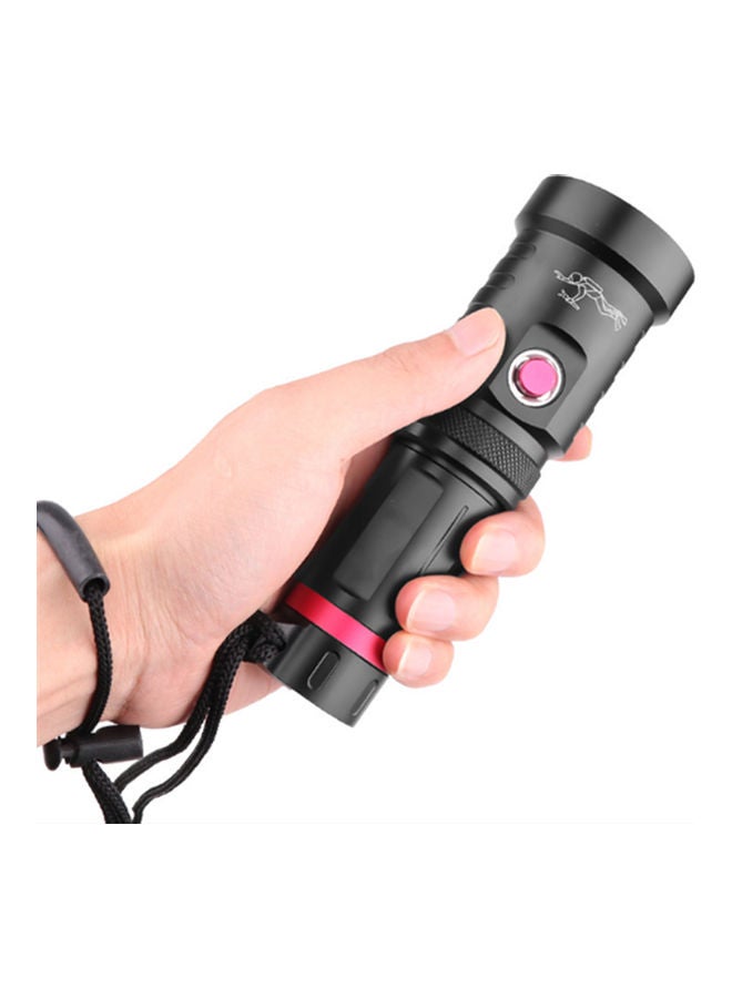 Beauenty Professional Diving Strong Light Flashlight Black 15.3x5x3.5cm  - Image 2