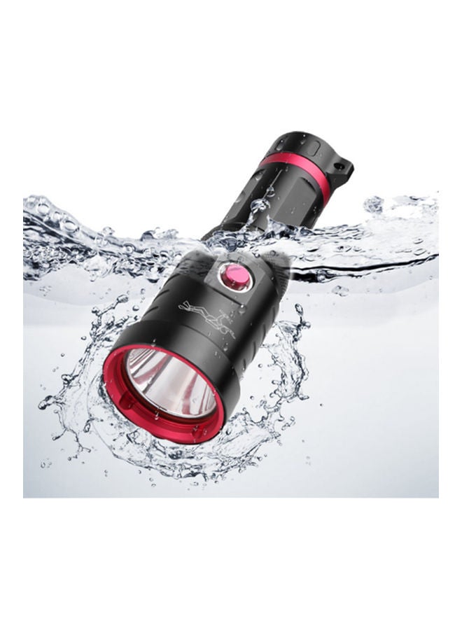 Beauenty Professional Diving Strong Light Flashlight Black 15.3x5x3.5cm  - Image 4