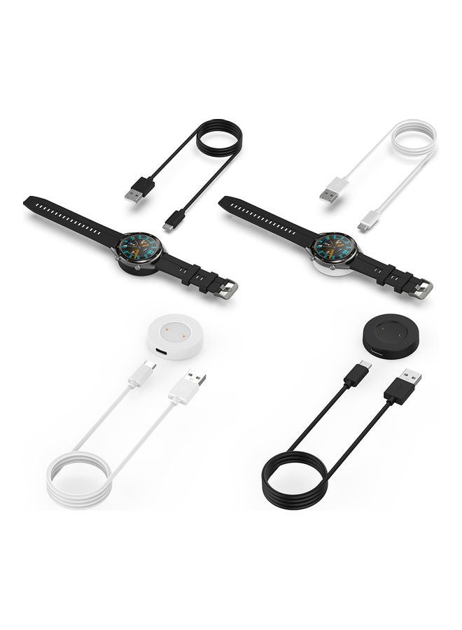 Generic - Replacement USB Charger Dock Charging Cable for Huawei Watch GT Honor Magic White - Image 1