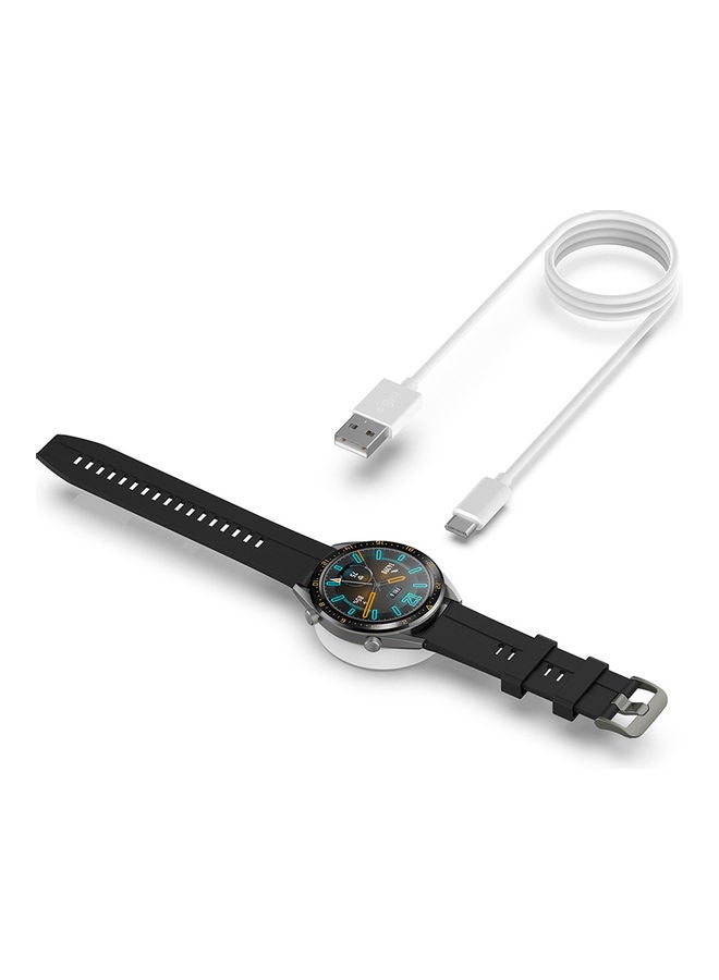Generic - Replacement USB Charger Dock Charging Cable for Huawei Watch GT Honor Magic White - Image 1