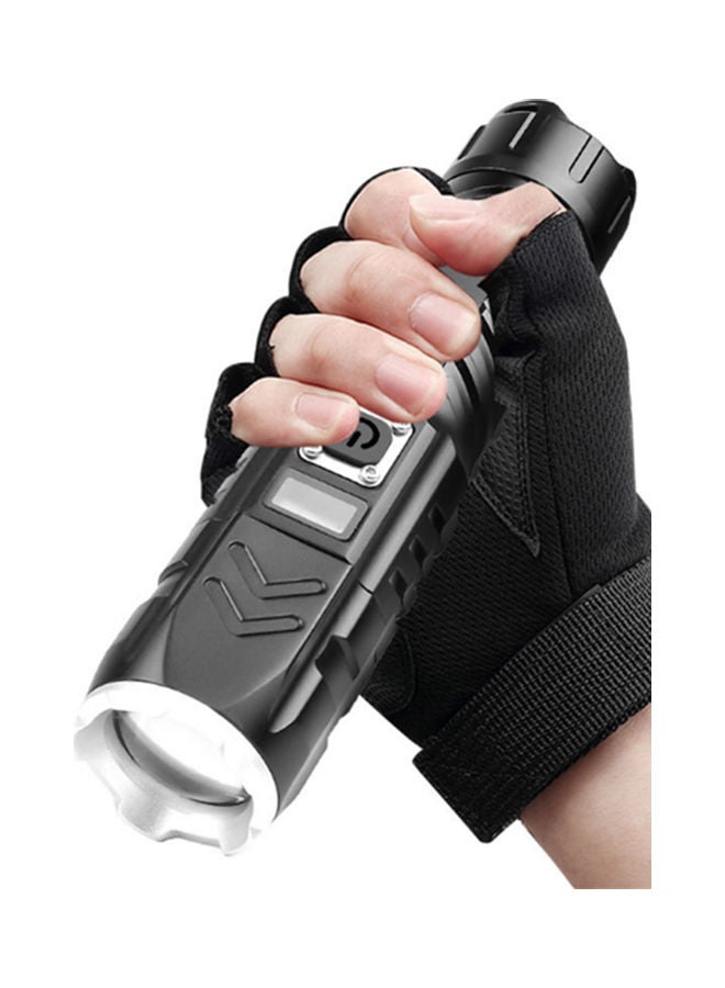 Beauenty USB Charging Intelligent Display Flashlight Black 16x3.5x3.5cm  - Image 5