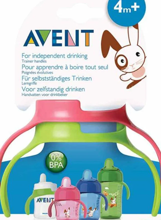 Philips Avent Magic Feeding Bottle Handle, Pack of 2 - Assorted