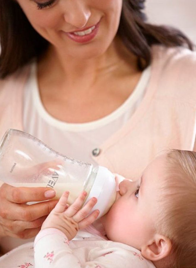 Philips Avent Natural Glass Feeding Bottle 240ml - Image 4