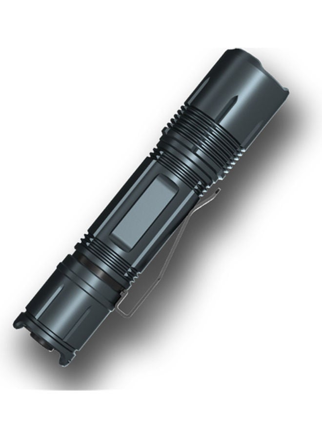 Beauenty - Multifunctional Tactical Flashlight Black 13x2.9x2.5cm - Image 1