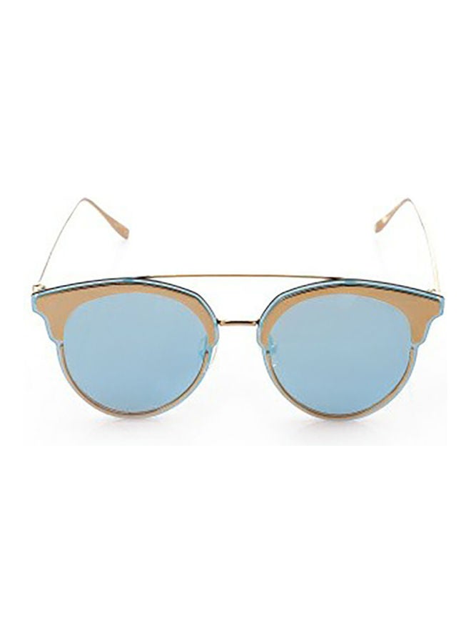 ERICHRIS Women's Optical Eyeglass Round Frame With Case - Image 1