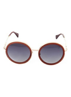 women Optical Eyeglass Round Frame With Case