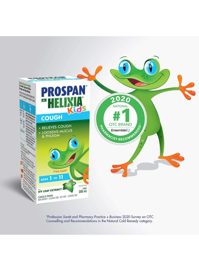 Generic - Prospan by Helixia Natural Cough Syrup for Kids, 200 ml - Image 1