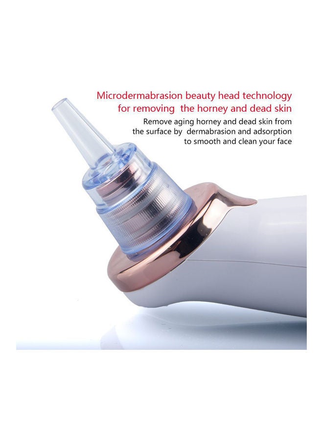 Generic - Electric Vacuum Suction Cleaner Face Cleaning Blackhead Removal Multifunctional Face Cleansing Machine Pearl White 20*20*20cm - Image 1