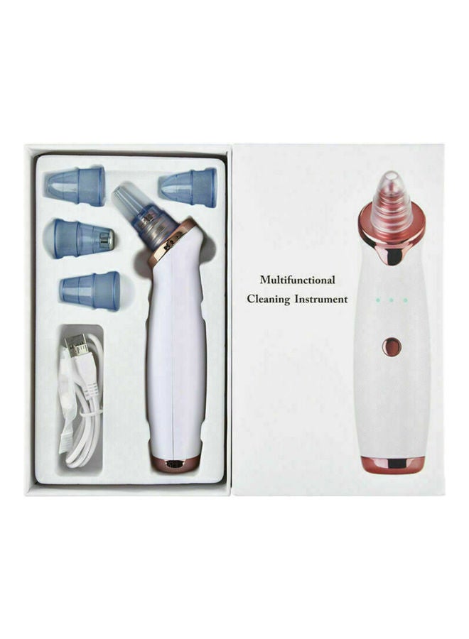 Generic - Electric Vacuum Suction Cleaner Face Cleaning Blackhead Removal Multifunctional Face Cleansing Machine Pearl White 20*20*20cm - Image 1
