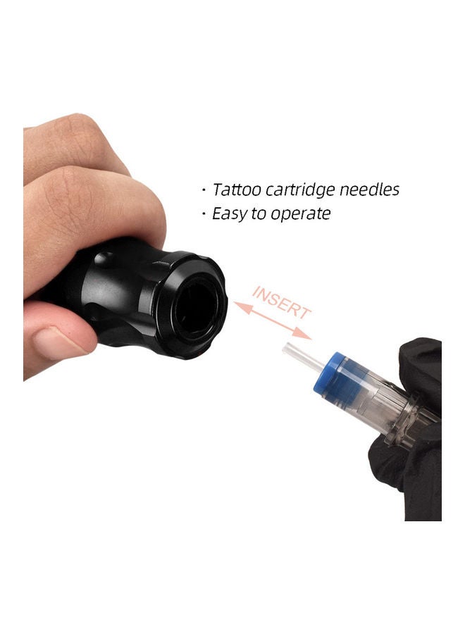 Hexagon Professional Machine Pen Quietly Motor Tattoo Machine Tattoo Rotary Pen black 16*16*16cm - Image 2