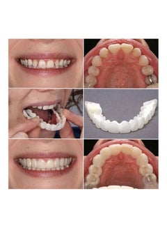 Generic 2Pair / 4PCS Teeth Whitening Artificial Dentures Dental Tools Disposable Braces Mouth Tray multicolor 7*7*7cm  - Image 2