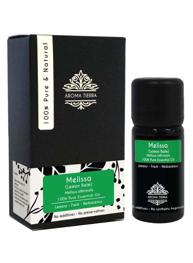 Aroma Tierra Melissa Lemon Balm Essential Oil 10ml - Image 1