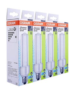 Pack Of 4 CFLI - T4 23W Screw Base Bulb 6500K, 1380 LM Day 0.25grams - v1603694956/N41326088A_1