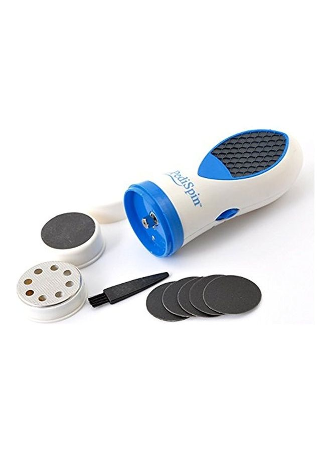 PediSpin Electric Dry Hard Rough Skin Remover Foot Care White 27*27*27cm - Image 2