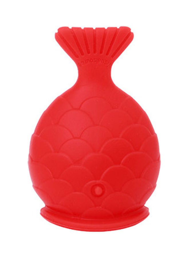 Generic Silicone Fish Shape Plumper Red 11.6*11.6*11.6cm  - Image 2