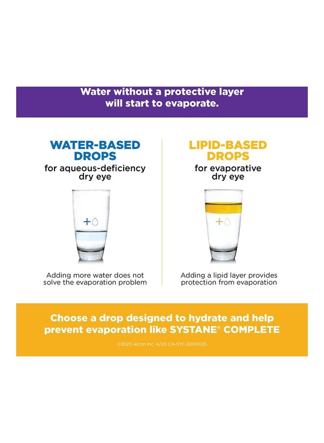 Systane - Complete Optimal Dry Eye Relief Lubricant Drop - Image 1