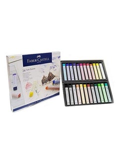 FABER-CASTELL 24-Piece Soft Pastels Chalks Multicolour  - Image 2