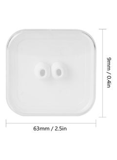 Generic Soft Silicone Replacement Ear Caps Compatible With Apple AirPods Pro White  - Image 2