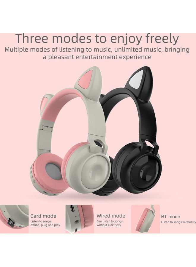 سماعة رأس لاسلكية طراز ZW-028 بتصميم يُغطي الأذن، تعمل بتقنية البلوتوث ومُزودة بميكروفون أخضر - Image 3