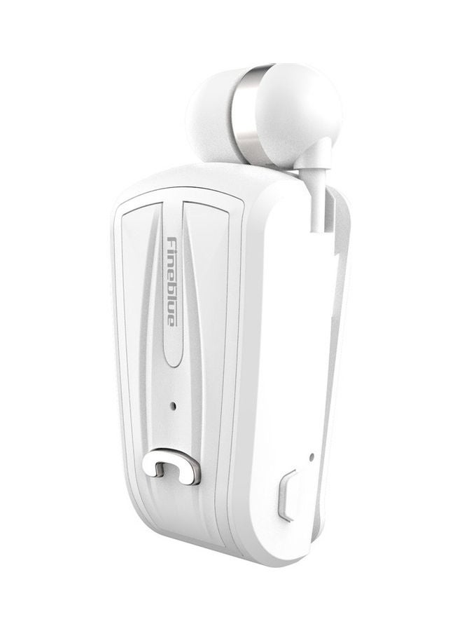 Fineblue - F-V6 Bluetooth 4.0 Wireless In-Ear Headphones With Mic White - Image 1