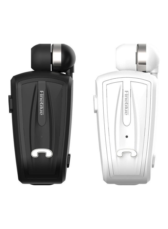 Fineblue - F-V6 Bluetooth 4.0 Wireless In-Ear Headphones With Mic White - Image 1