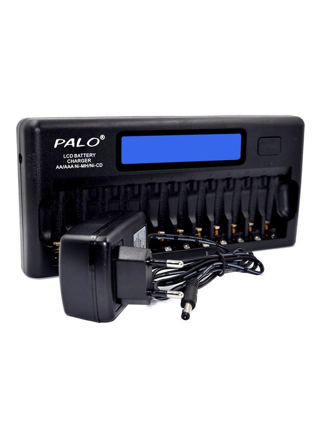 Palo PL-NC30 Universal Intelligent Battery Charger Black - Image 1