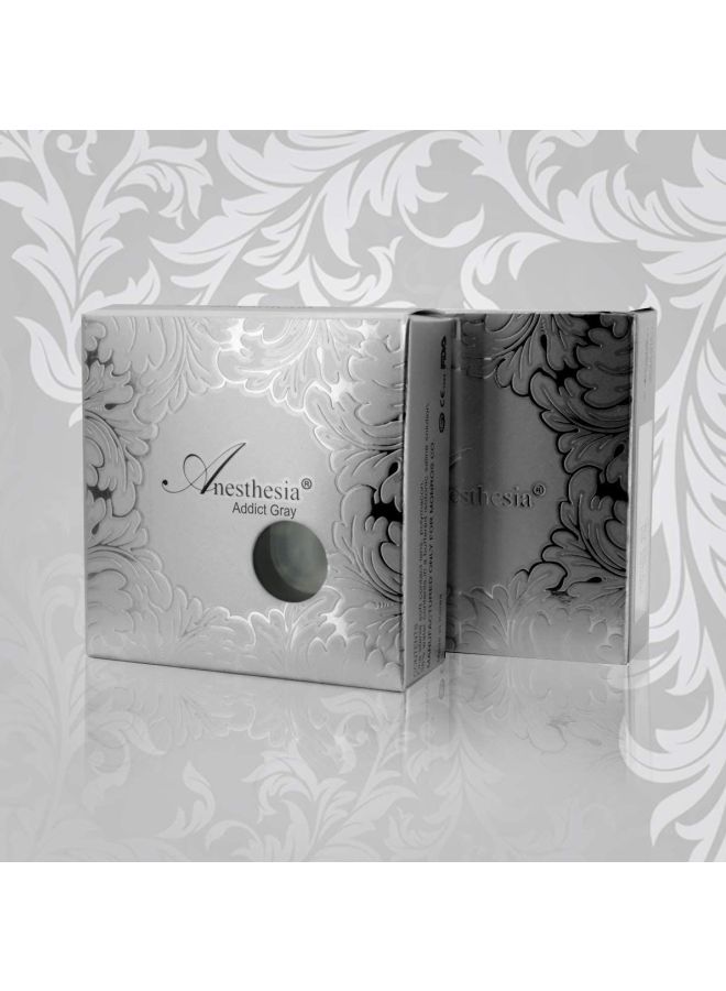 أنستازيا عدسات لاصقة تستخدم لمرة واحدة صالحة لـ 6 أشهر بلون أديكت جراي - Image 4