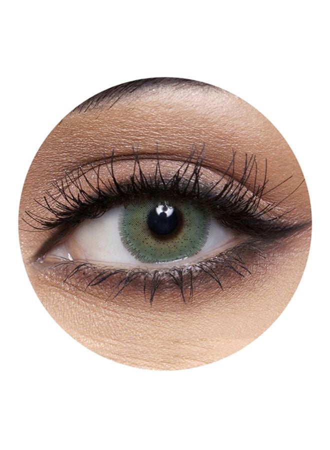 Anesthesia USA Chicago Green 6 Months Disposable Contact Lenses  - Image 2