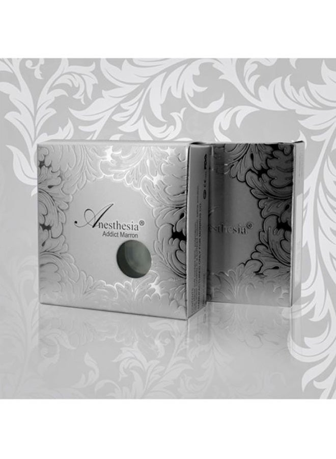 Anesthesia - Addict Marron 6 Months Disposable Contact Lenses - Image 1