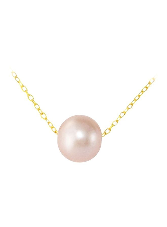 Vera Perla 18 Karat Gold Pearl Pendant - Image 1