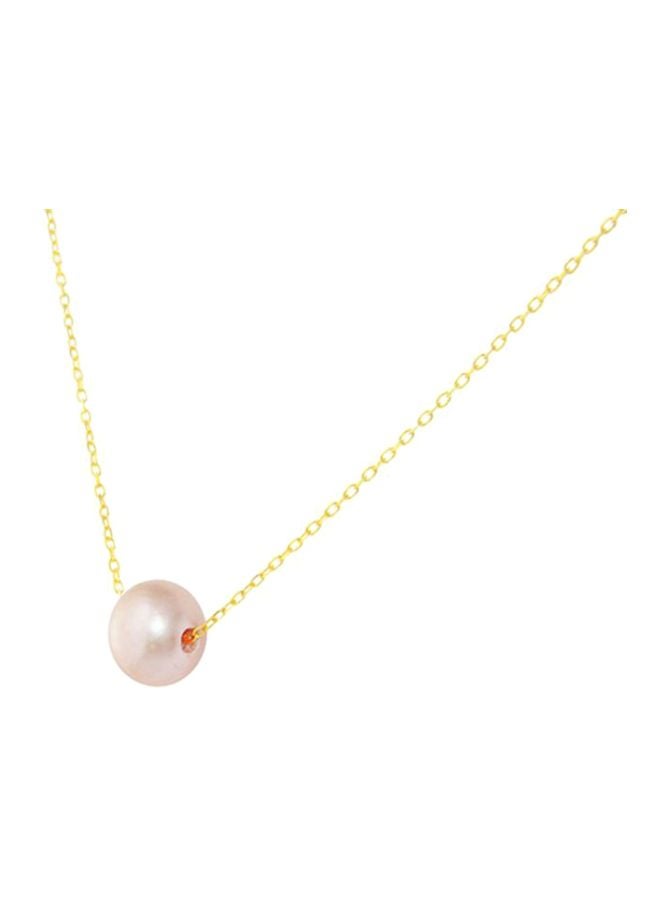 Vera Perla 18 Karat Gold Pearl Pendant - Image 2