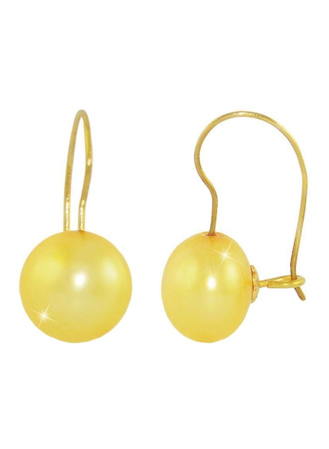 Vera Perla - 18 Karat Gold Pearl Earrings - Image 1