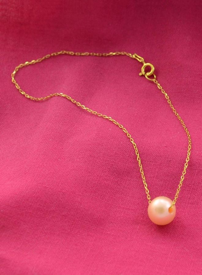 Vera Perla - 10 Karat Gold Pearl Bracelet - Image 1