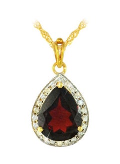 18 Karat Gold Diamond Studded Necklace